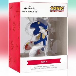 Sega SONIC THE HEDGEHOG Action Pose Hallmark Ornament.